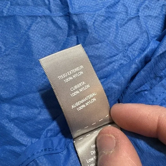 Ultimate Direction Jacket Mens XL Blue Running Softshell Lightweight Nylon Gorp